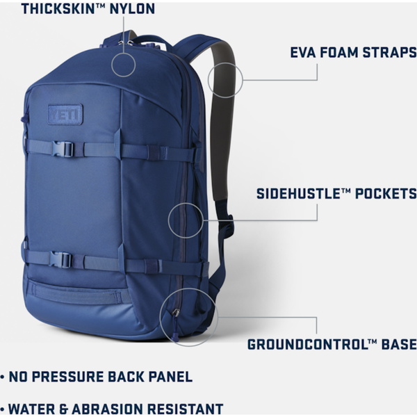 2026 YETI Mochila Crossroads® 27L 70000002401 - Black